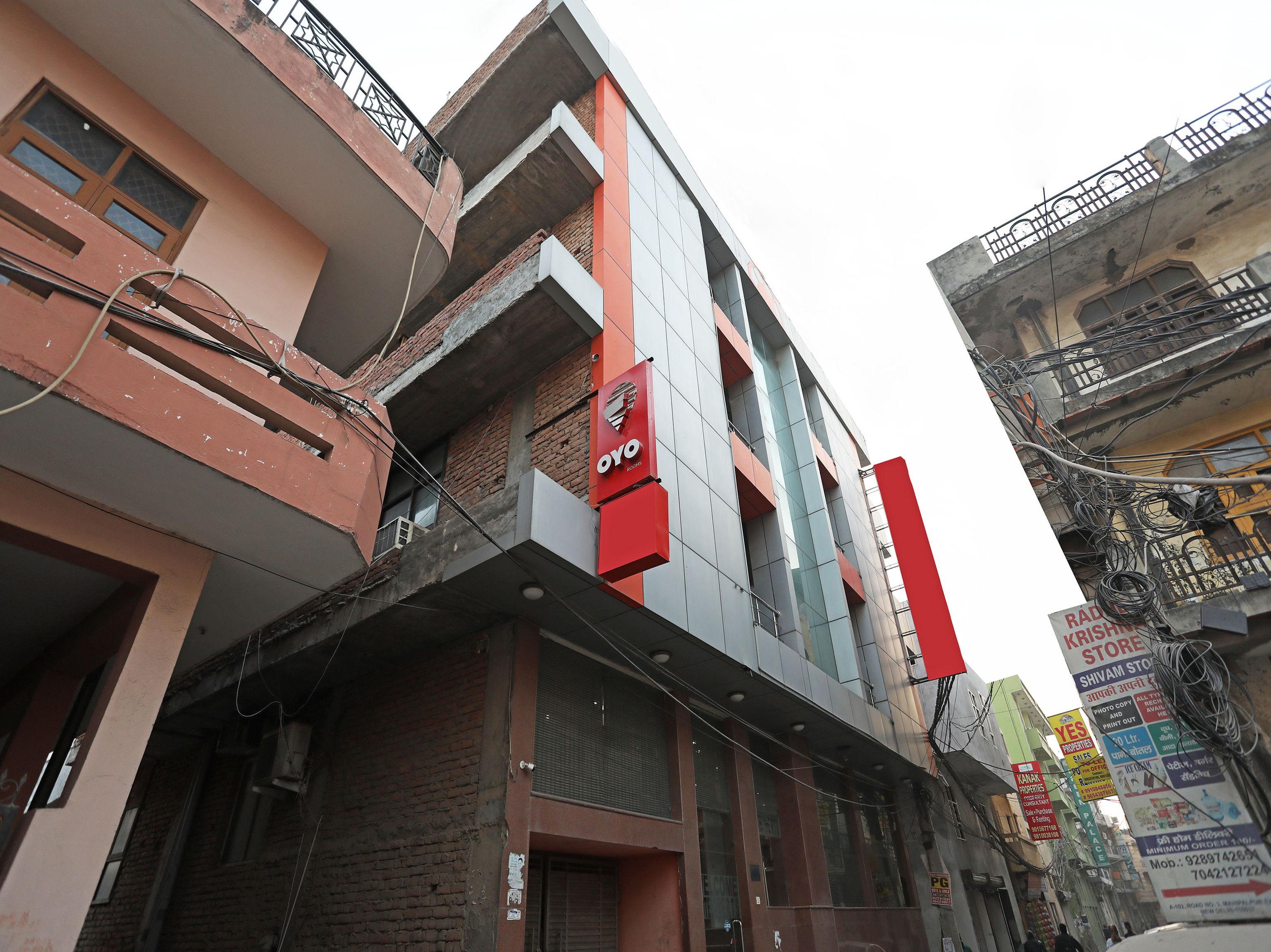 Hotel The Rts Plaza Neu-Delhi Exterior foto
